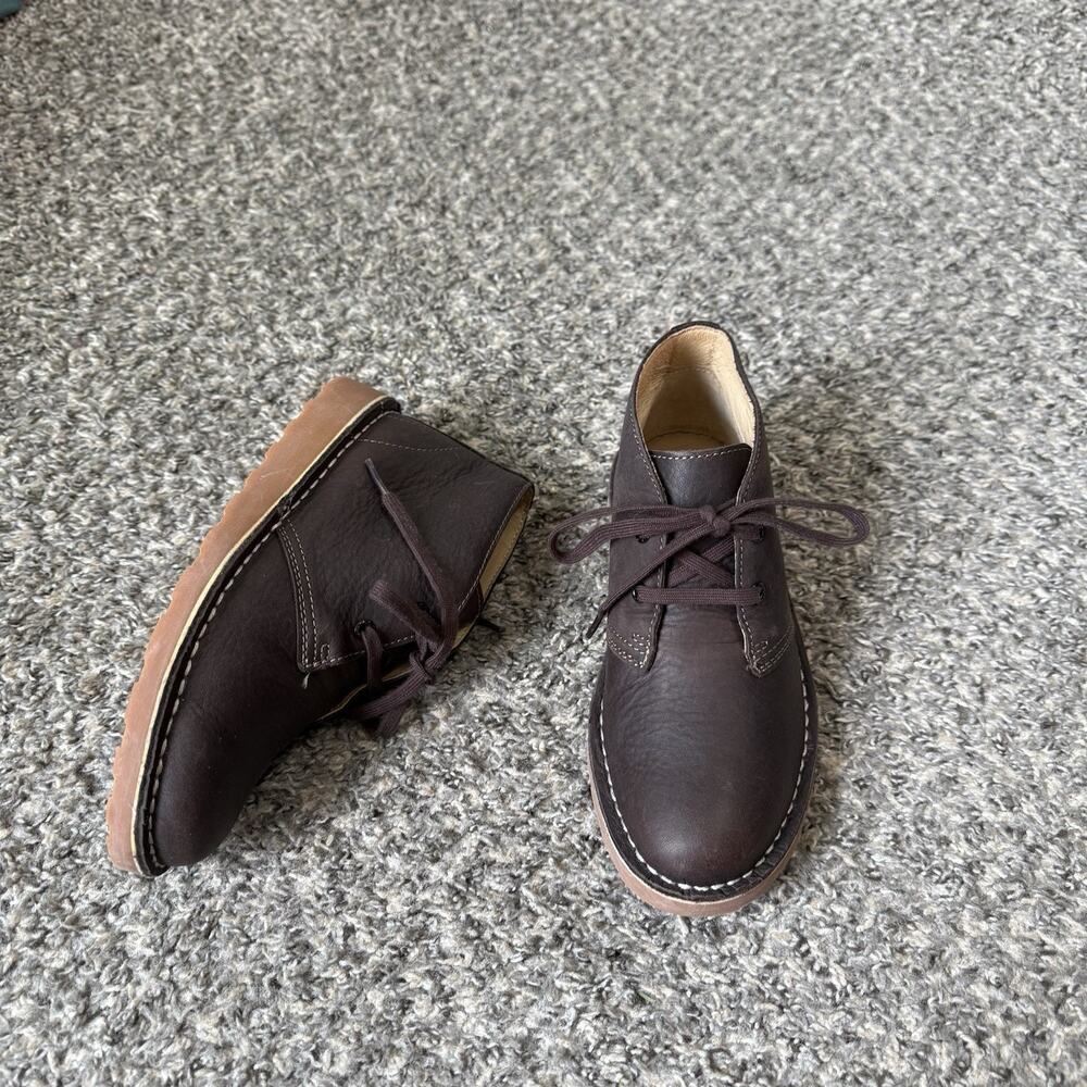 L.L.Bean Stonington Chukka Lace up boots Size 6.5 Brown Leather Ankle New